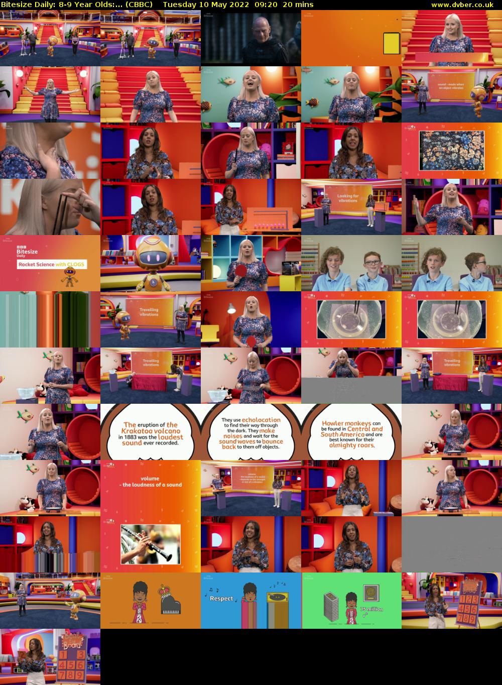 Bitesize Daily: 8-9 Year Olds:... (CBBC) Tuesday 10 May 2022 09:20 - 09:40