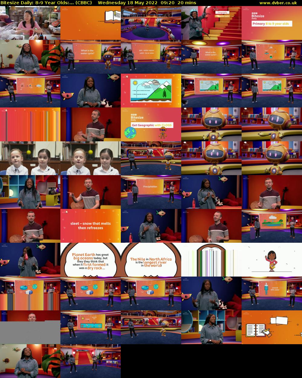Bitesize Daily: 8-9 Year Olds:... (CBBC) Wednesday 18 May 2022 09:20 - 09:40