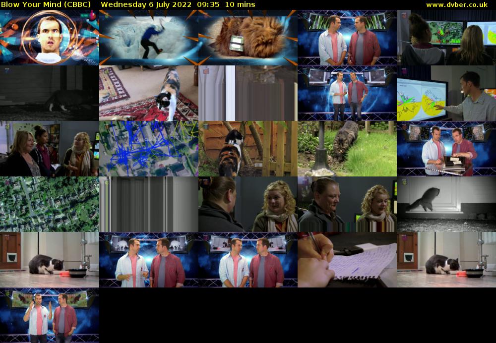 Blow Your Mind (CBBC) Wednesday 6 July 2022 09:35 - 09:45