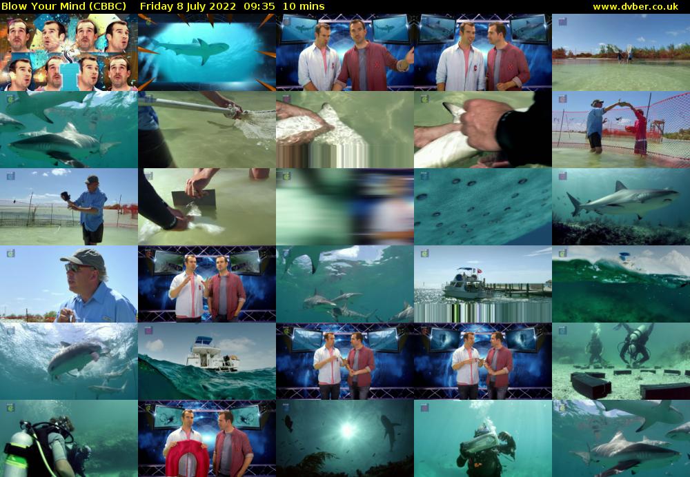 Blow Your Mind (CBBC) Friday 8 July 2022 09:35 - 09:45