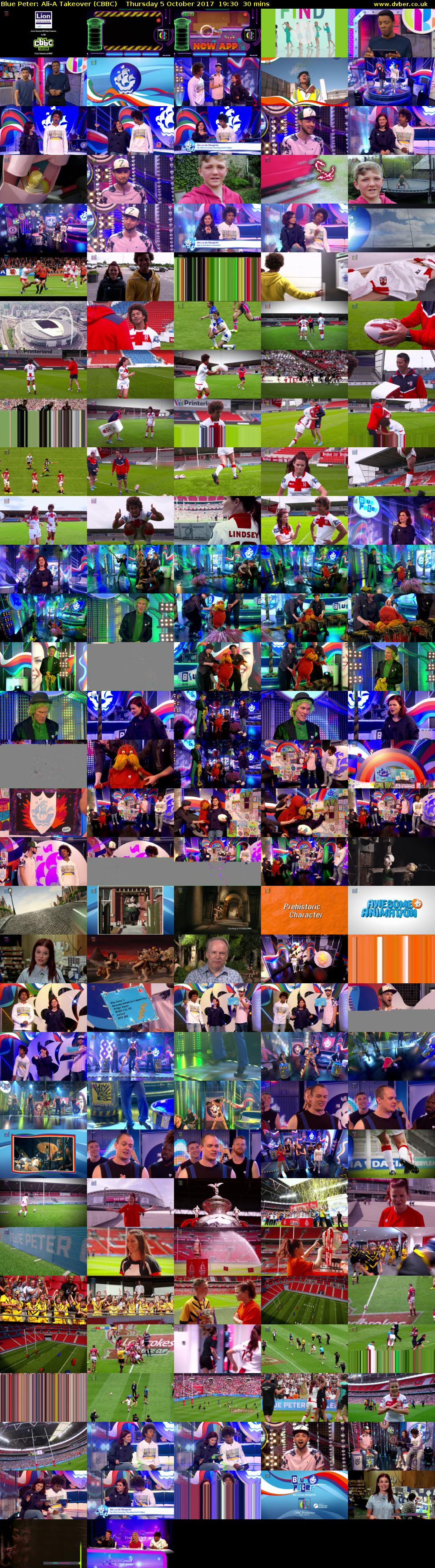Blue Peter: Ali-A Takeover (CBBC) Thursday 5 October 2017 19:30 - 20:00