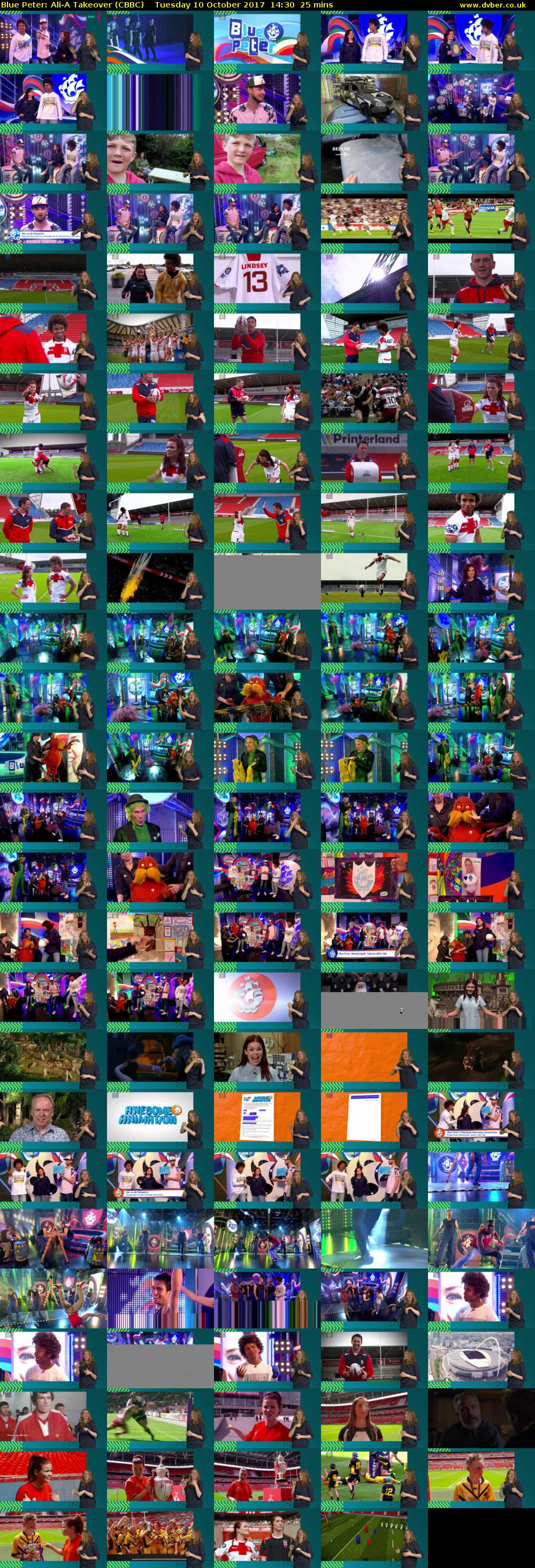 Blue Peter: Ali-A Takeover (CBBC) Tuesday 10 October 2017 14:30 - 14:55