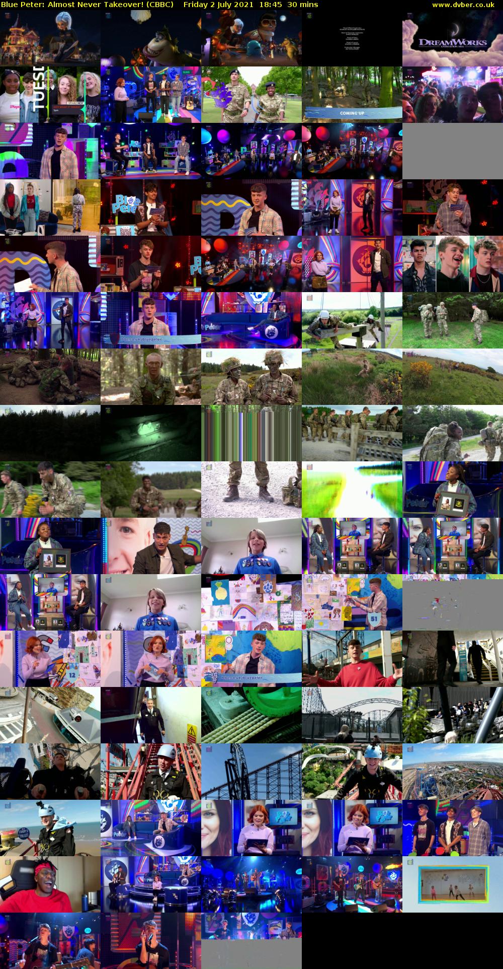 Blue Peter: Almost Never Takeover! (CBBC) Friday 2 July 2021 18:45 - 19:15