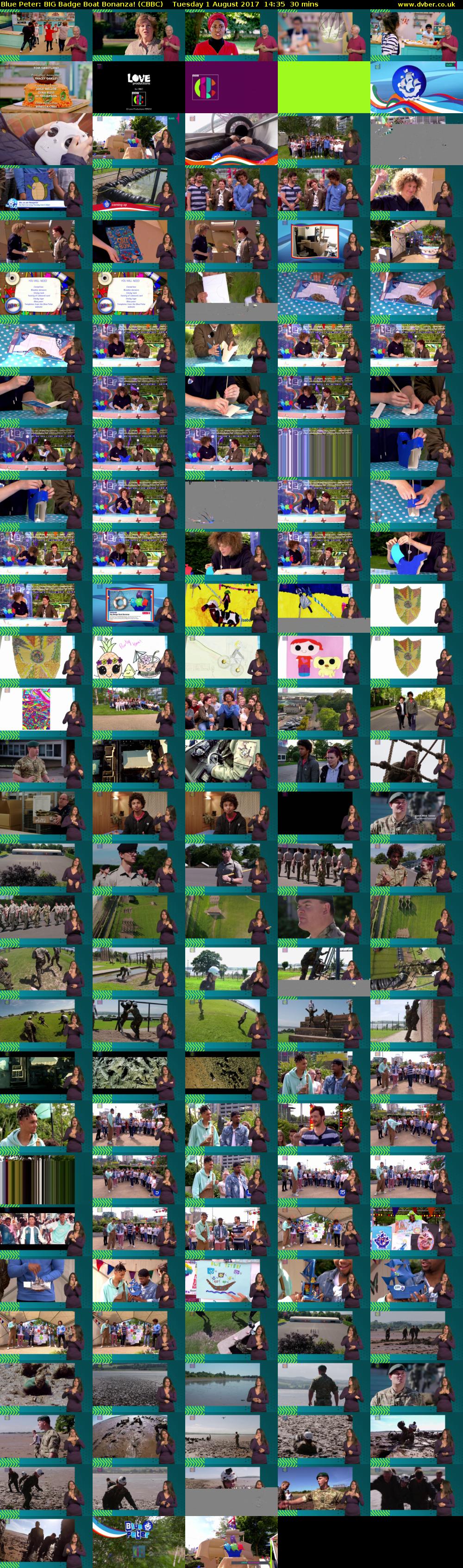 Blue Peter: BIG Badge Boat Bonanza! (CBBC) Tuesday 1 August 2017 14:35 - 15:05