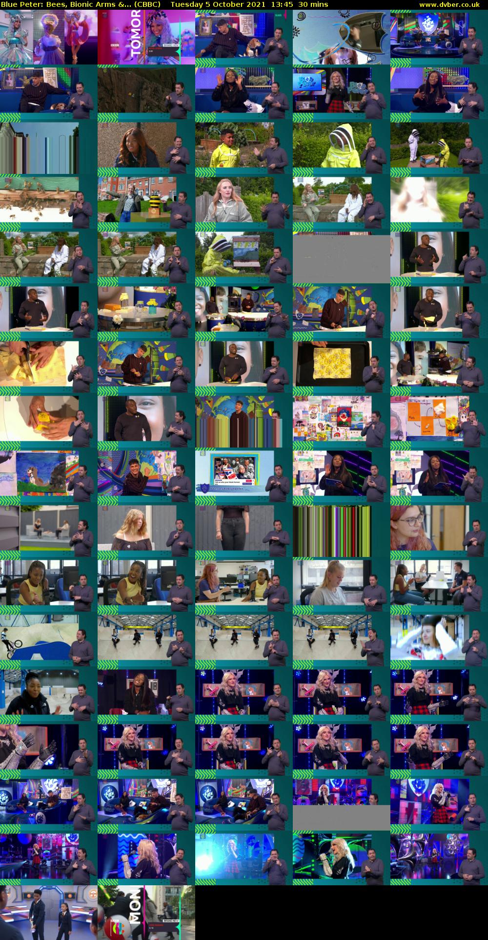 Blue Peter: Bees, Bionic Arms &... (CBBC) Tuesday 5 October 2021 13:45 - 14:15