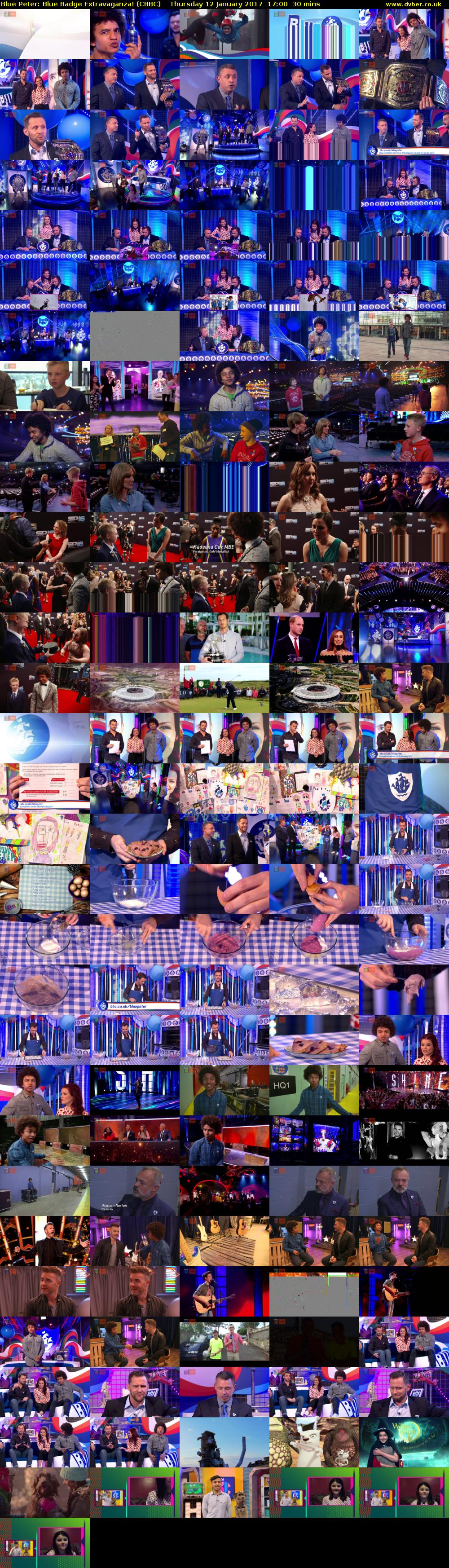 Blue Peter: Blue Badge Extravaganza! (CBBC) Thursday 12 January 2017 17:00 - 17:30