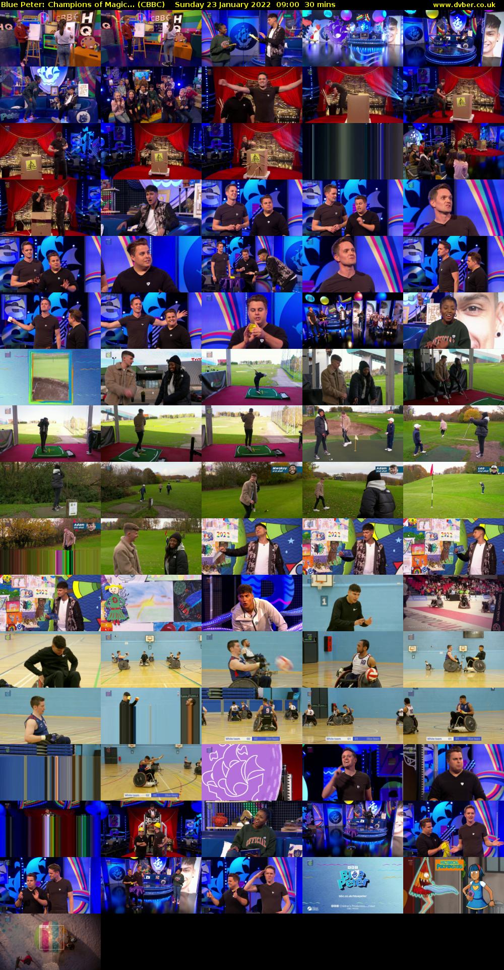 Blue Peter: Champions of Magic... (CBBC) Sunday 23 January 2022 09:00 - 09:30