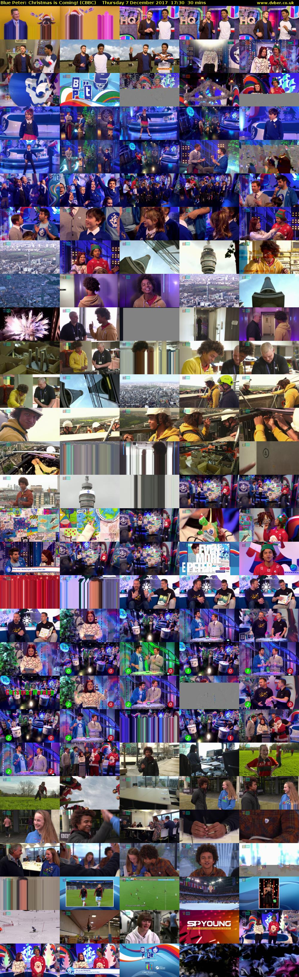 Blue Peter: Christmas is Coming! (CBBC) Thursday 7 December 2017 17:30 - 18:00