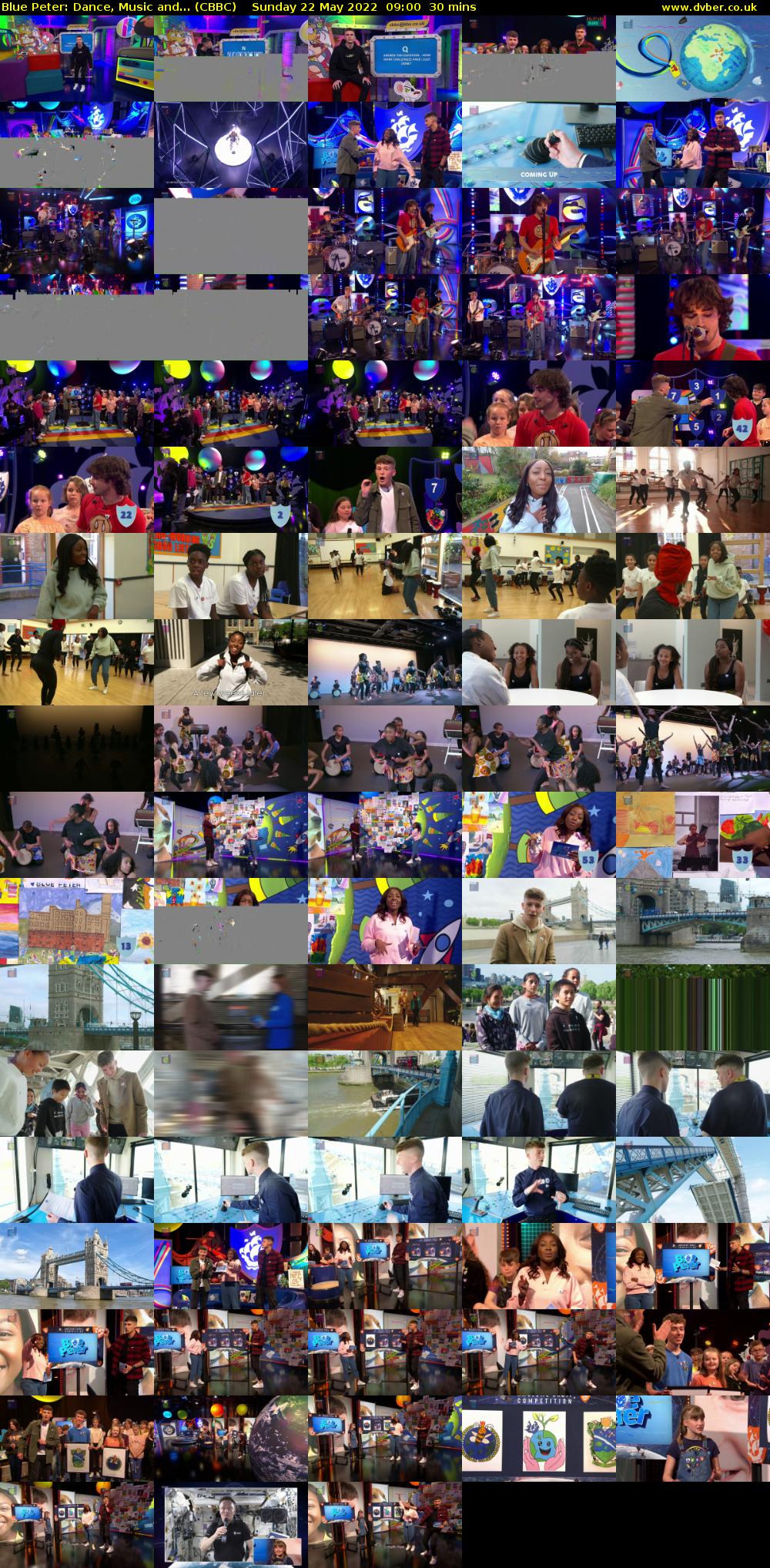 Blue Peter: Dance, Music and... (CBBC) Sunday 22 May 2022 09:00 - 09:30