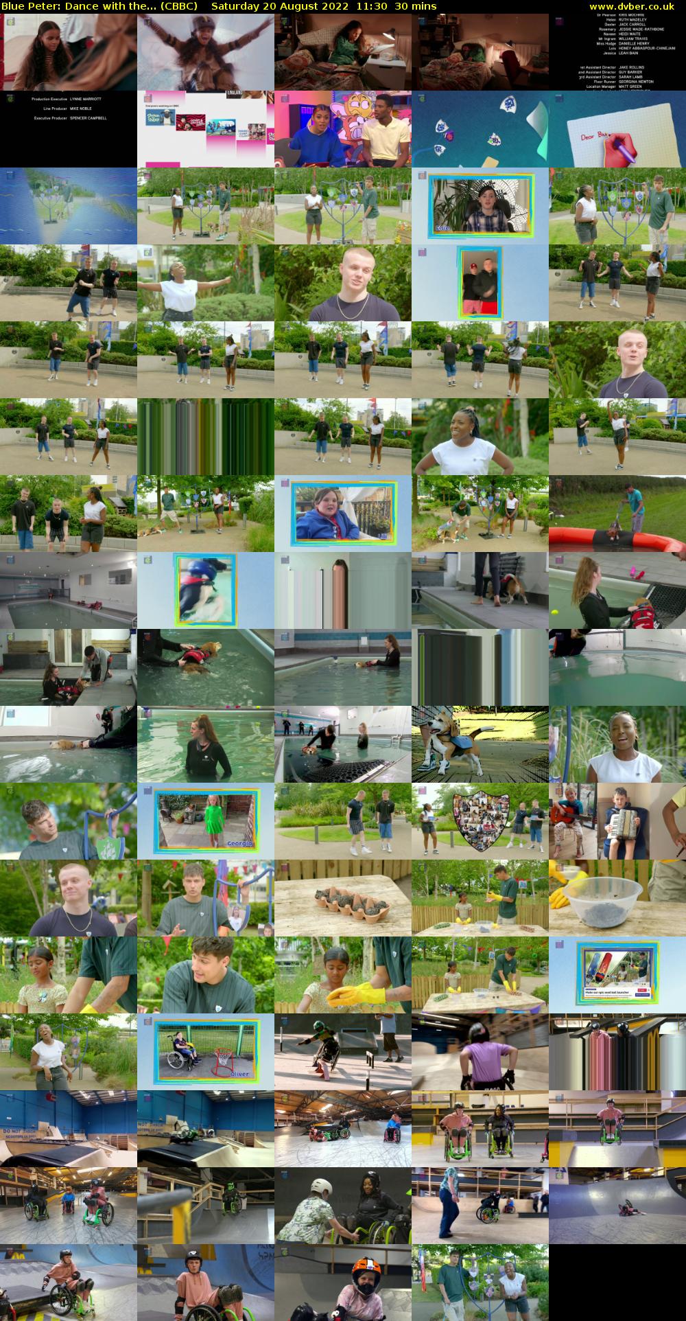 Blue Peter: Dance with the... (CBBC) Saturday 20 August 2022 11:30 - 12:00