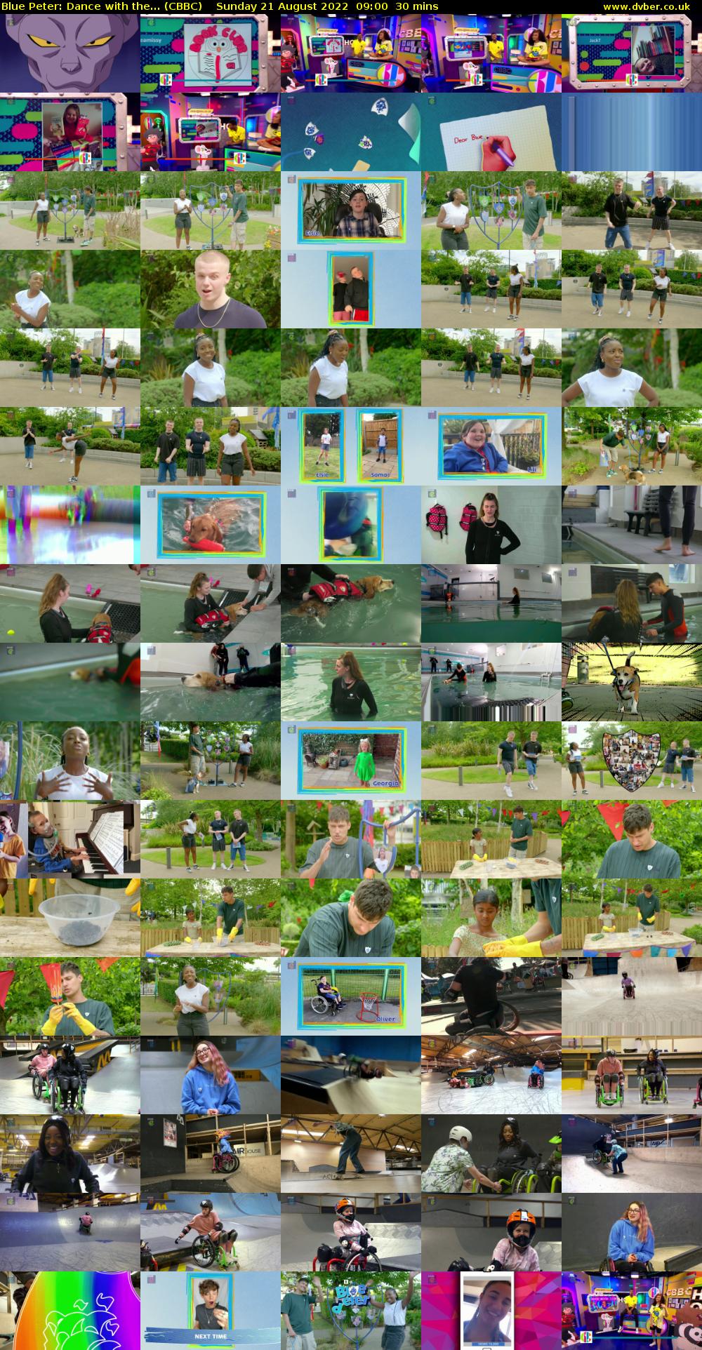 Blue Peter: Dance with the... (CBBC) Sunday 21 August 2022 09:00 - 09:30