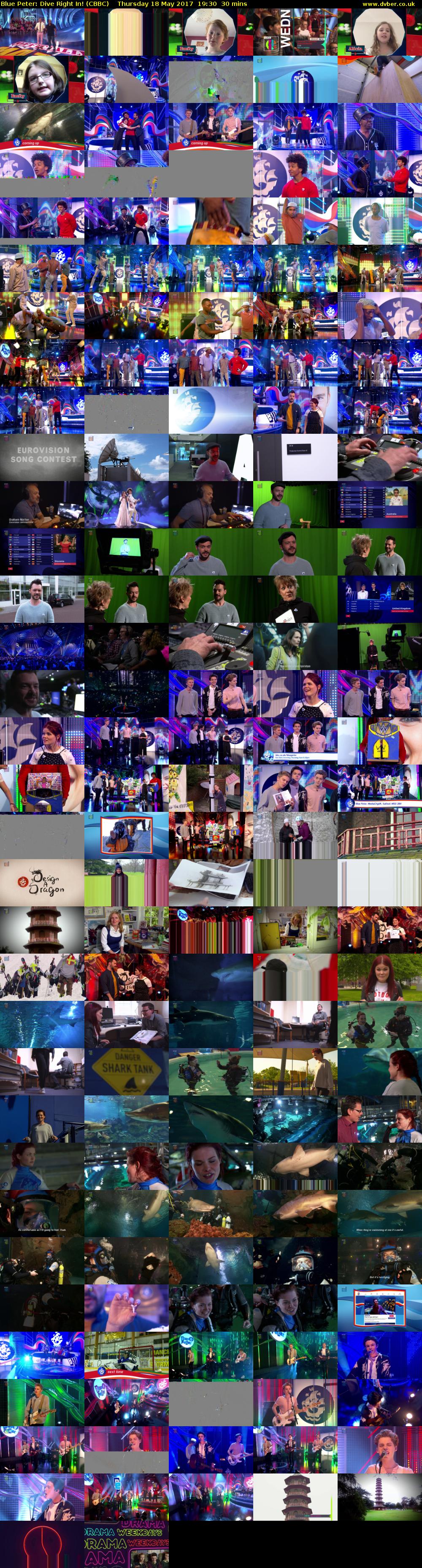 Blue Peter: Dive Right In! (CBBC) Thursday 18 May 2017 19:30 - 20:00