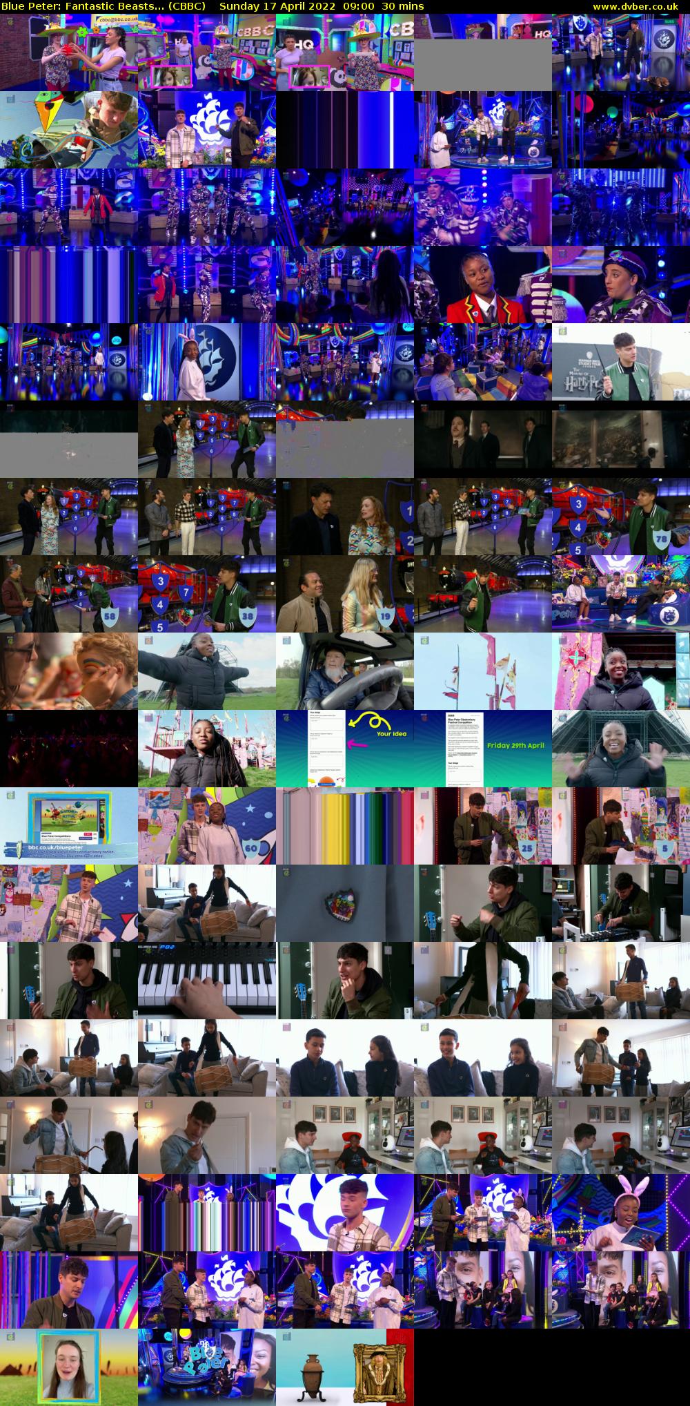 Blue Peter: Fantastic Beasts... (CBBC) Sunday 17 April 2022 09:00 - 09:30