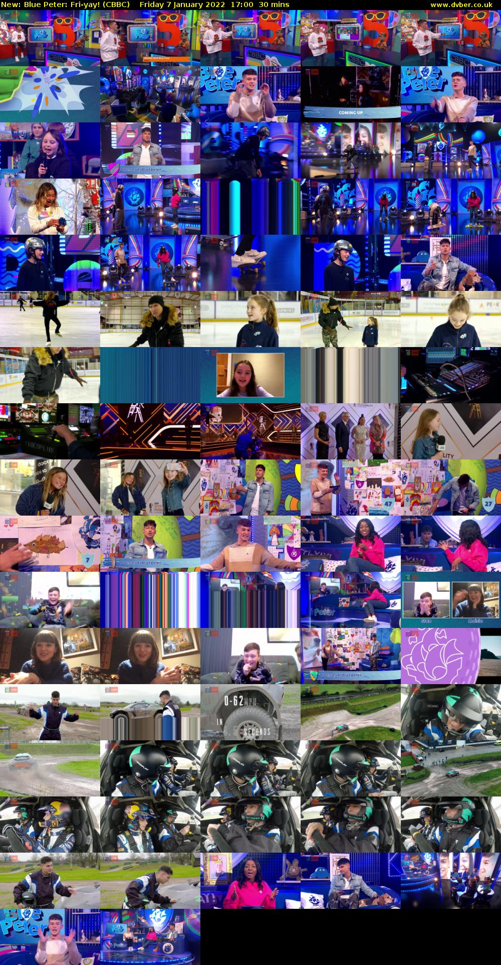 Blue Peter: Fri-yay! (CBBC) Friday 7 January 2022 17:00 - 17:30