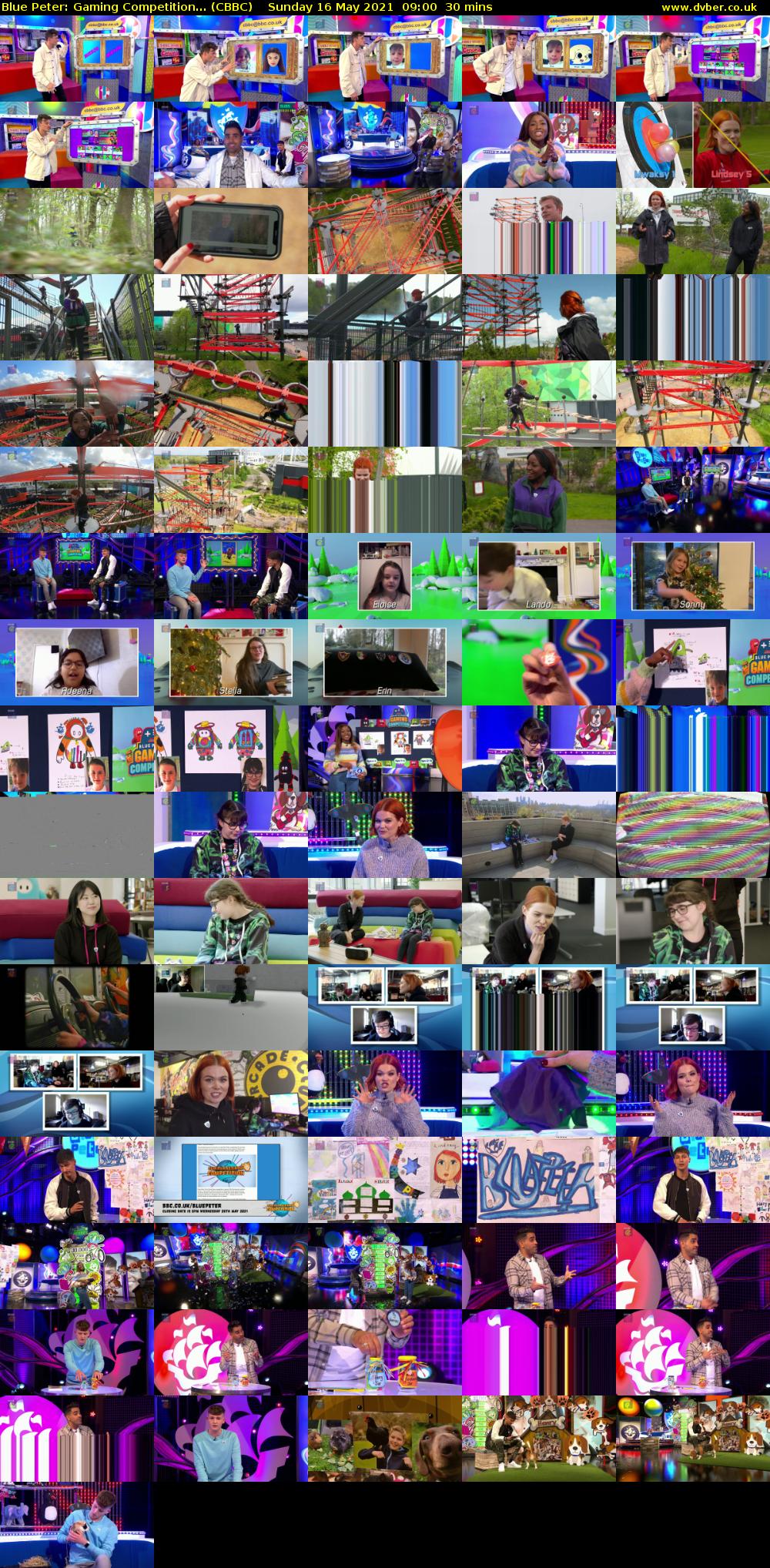 Blue Peter: Gaming Competition... (CBBC) Sunday 16 May 2021 09:00 - 09:30
