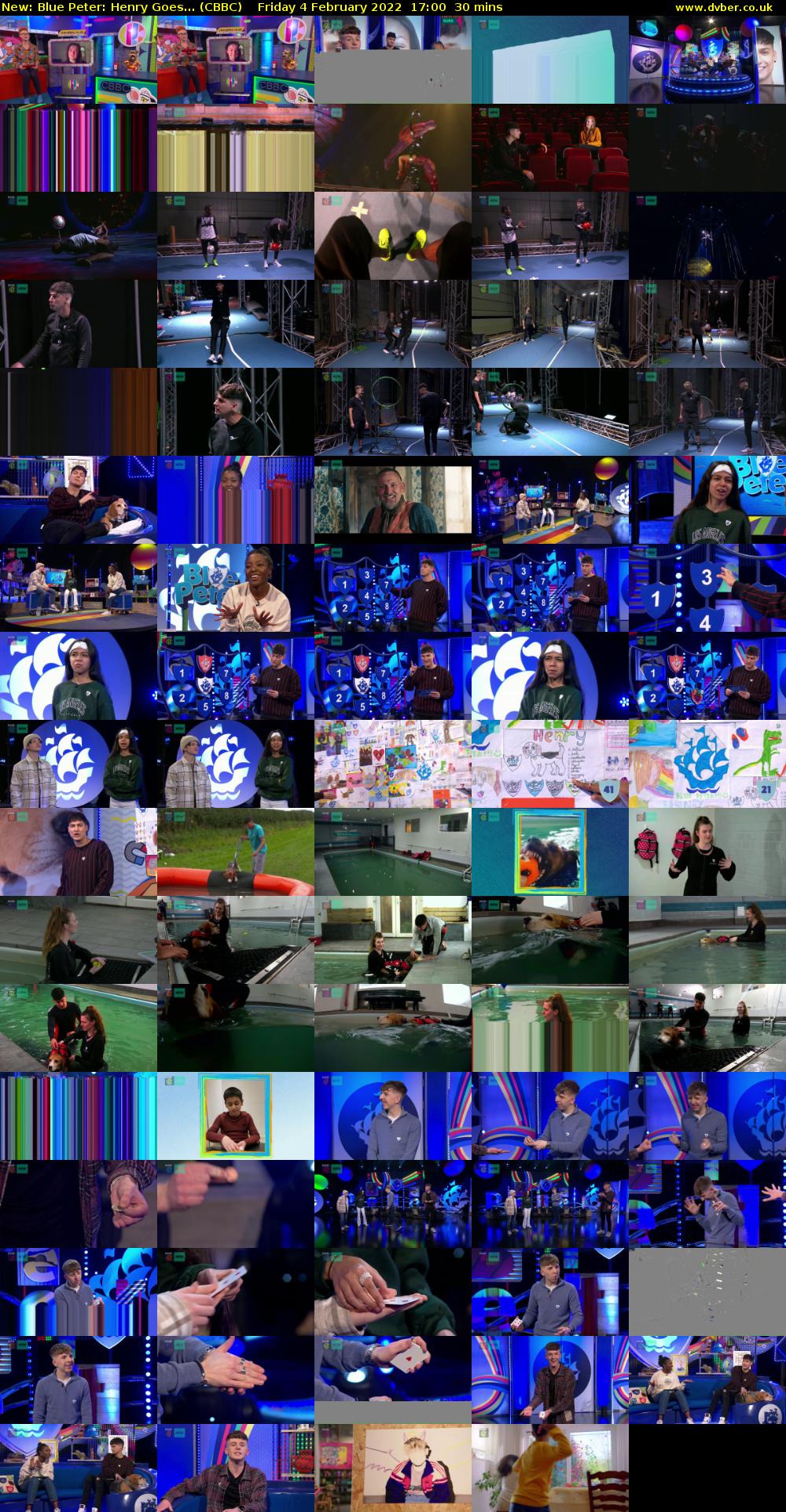 Blue Peter: Henry Goes... (CBBC) Friday 4 February 2022 17:00 - 17:30