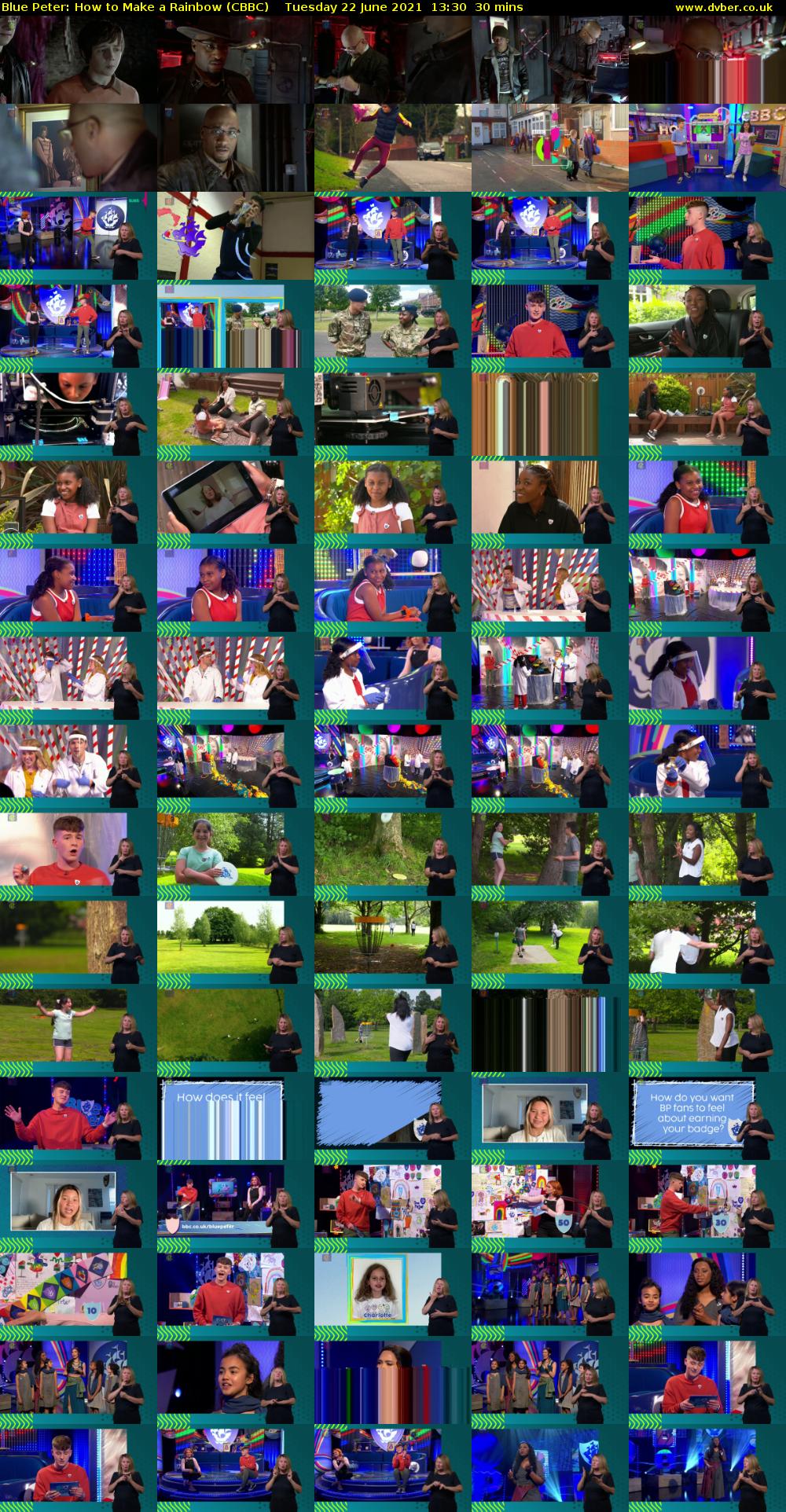 Blue Peter: How to Make a Rainbow (CBBC) Tuesday 22 June 2021 13:30 - 14:00
