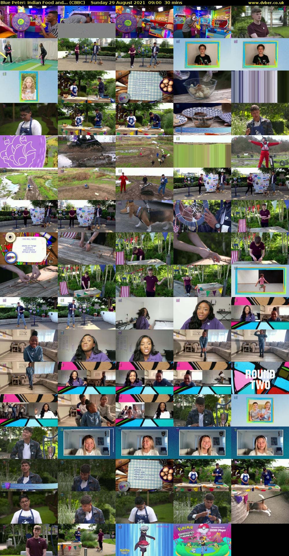 Blue Peter: Indian Food and... (CBBC) Sunday 29 August 2021 09:00 - 09:30