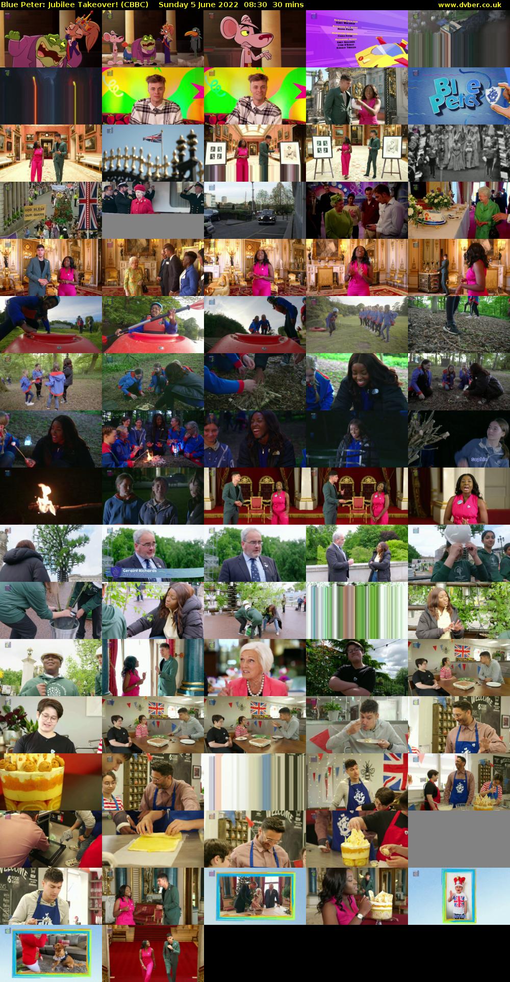 Blue Peter: Jubilee Takeover! (CBBC) Sunday 5 June 2022 08:30 - 09:00