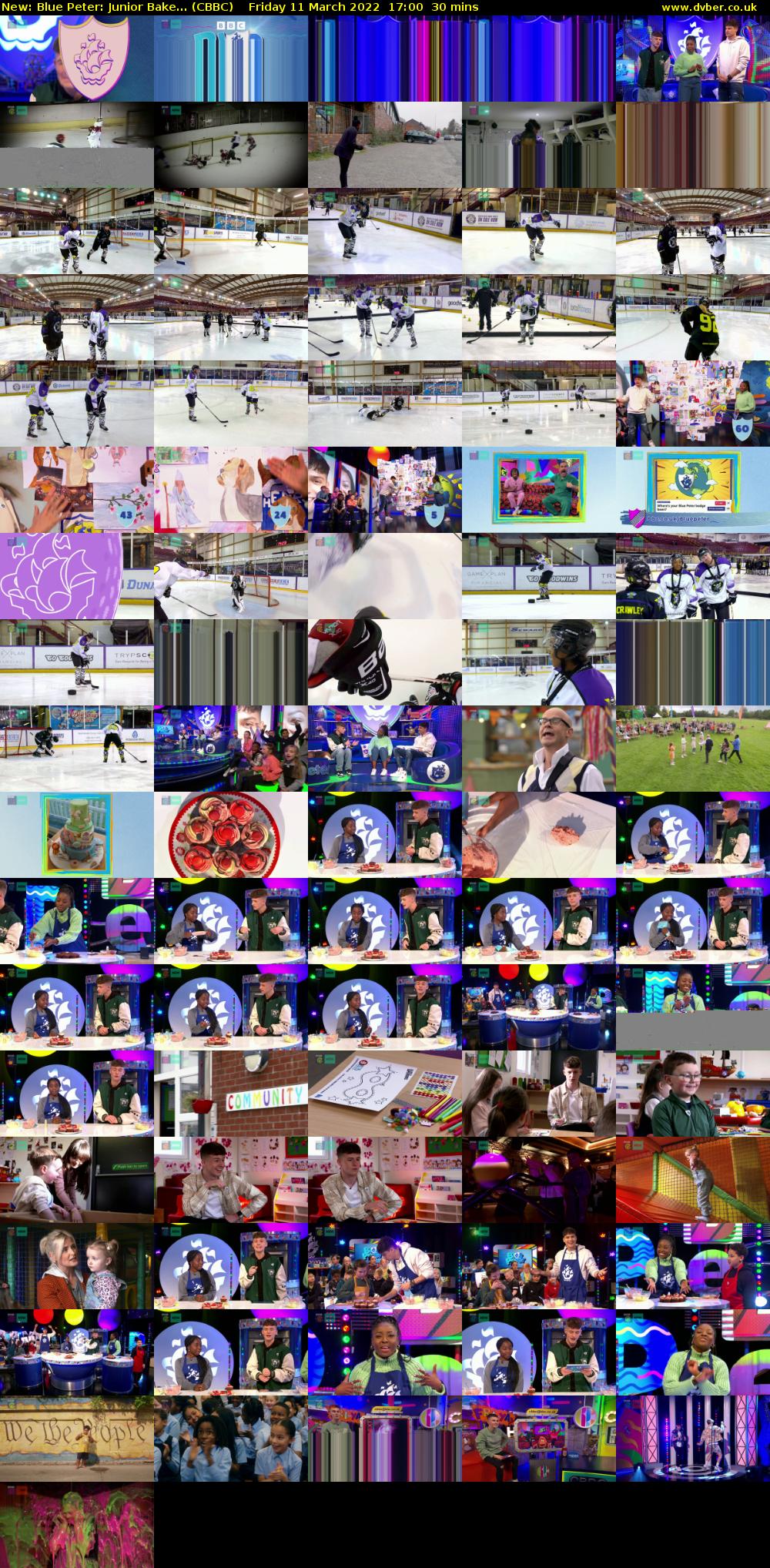 Blue Peter: Junior Bake... (CBBC) Friday 11 March 2022 17:00 - 17:30