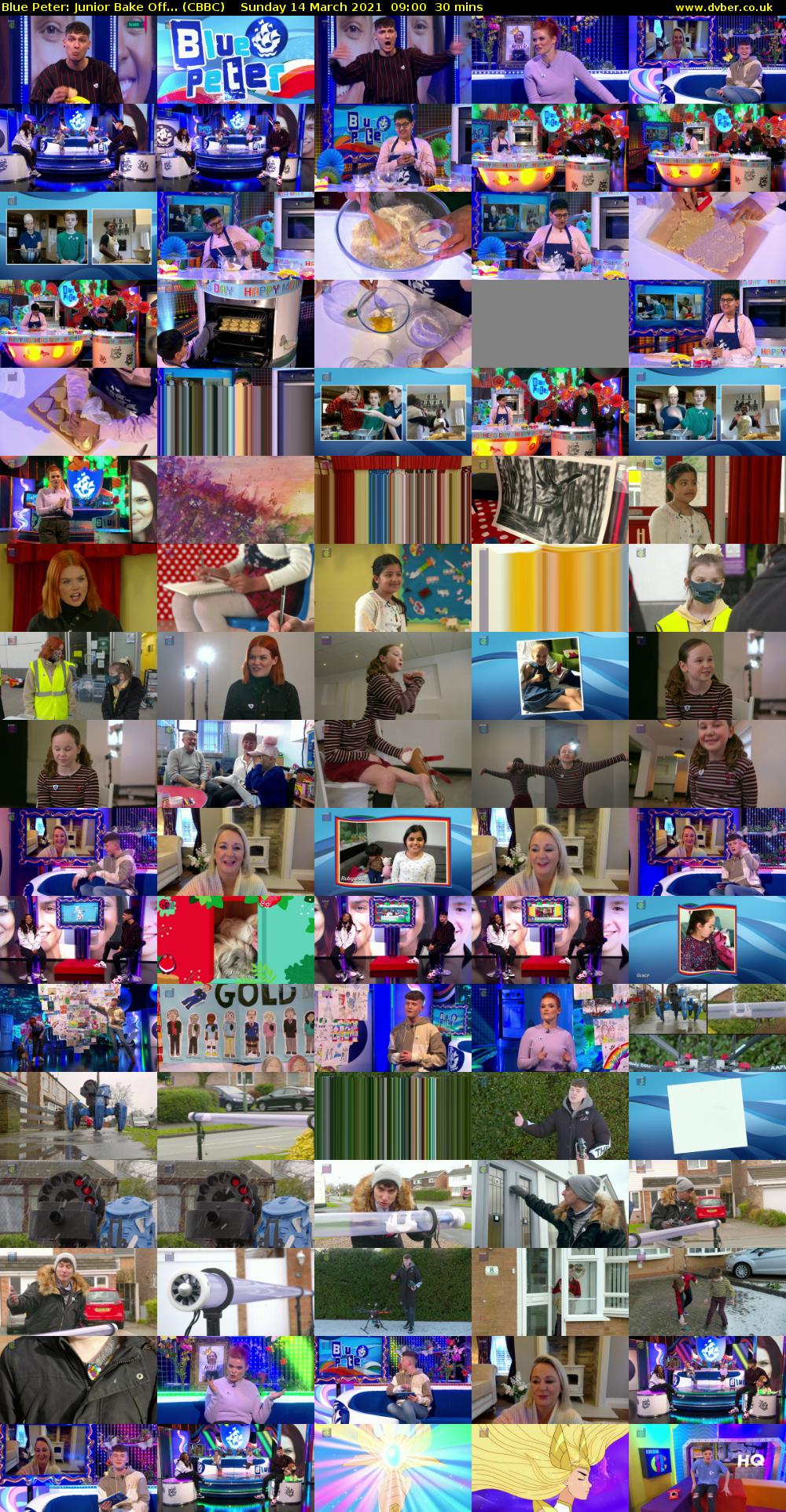 Blue Peter: Junior Bake Off... (CBBC) Sunday 14 March 2021 09:00 - 09:30
