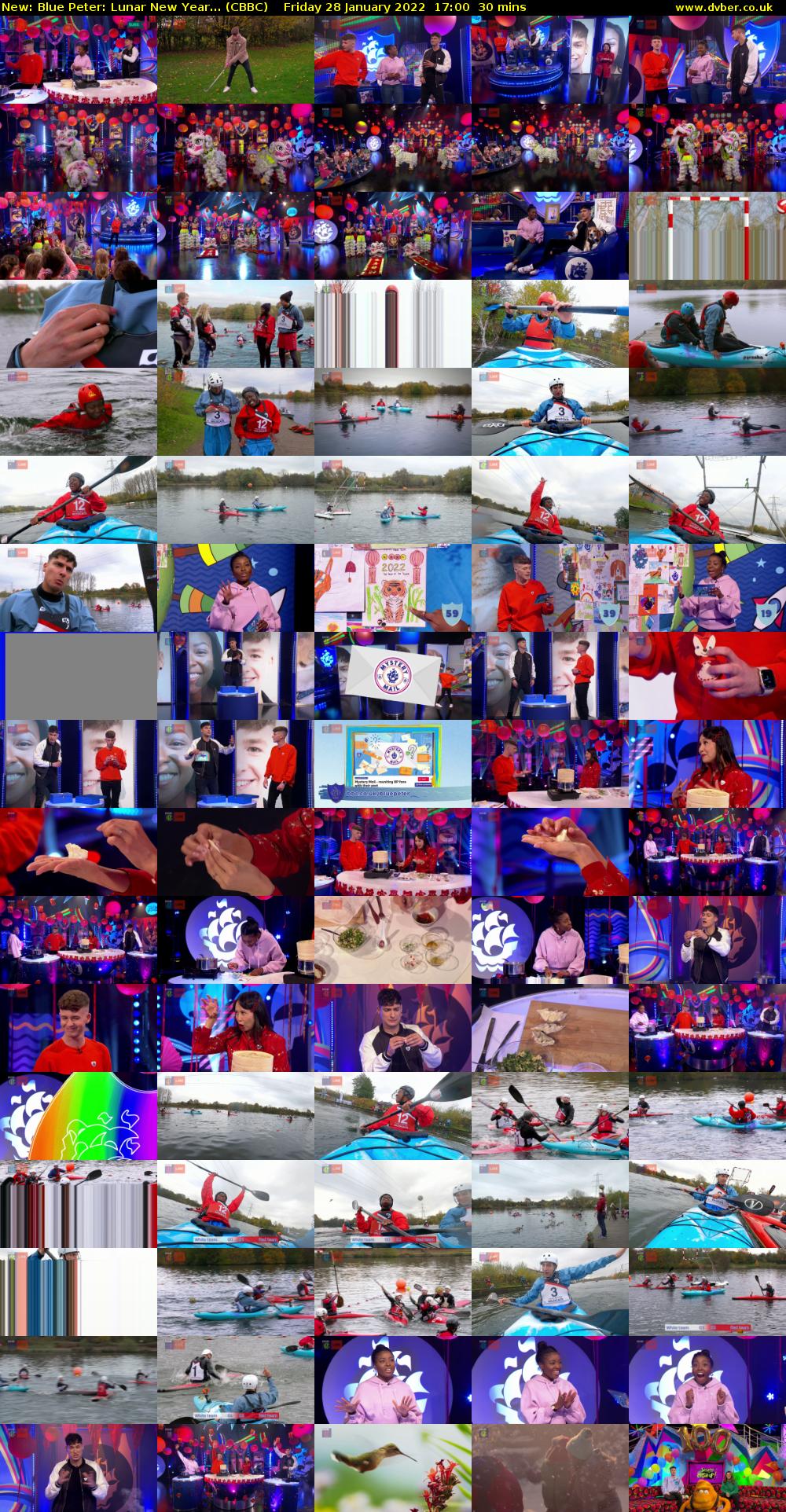 Blue Peter: Lunar New Year... (CBBC) Friday 28 January 2022 17:00 - 17:30