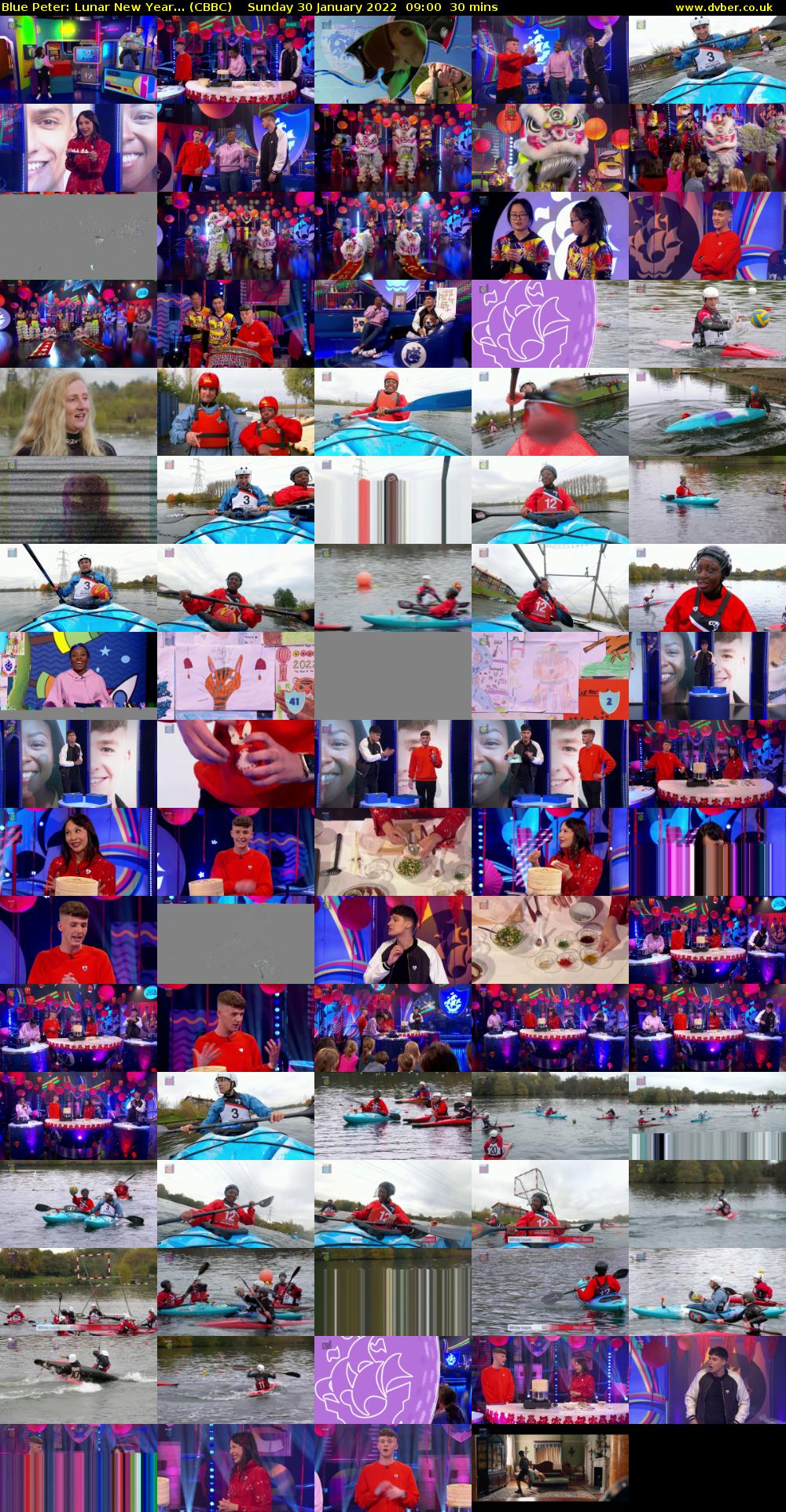 Blue Peter: Lunar New Year... (CBBC) Sunday 30 January 2022 09:00 - 09:30