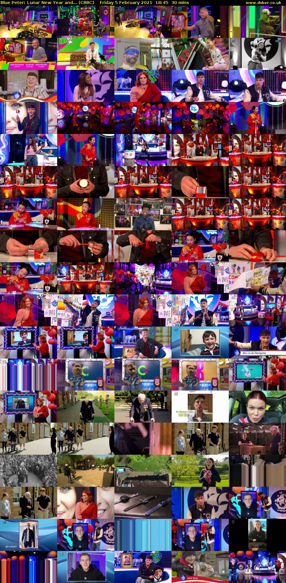 Blue Peter: Lunar New Year and... (CBBC) Friday 5 February 2021 18:45 - 19:15