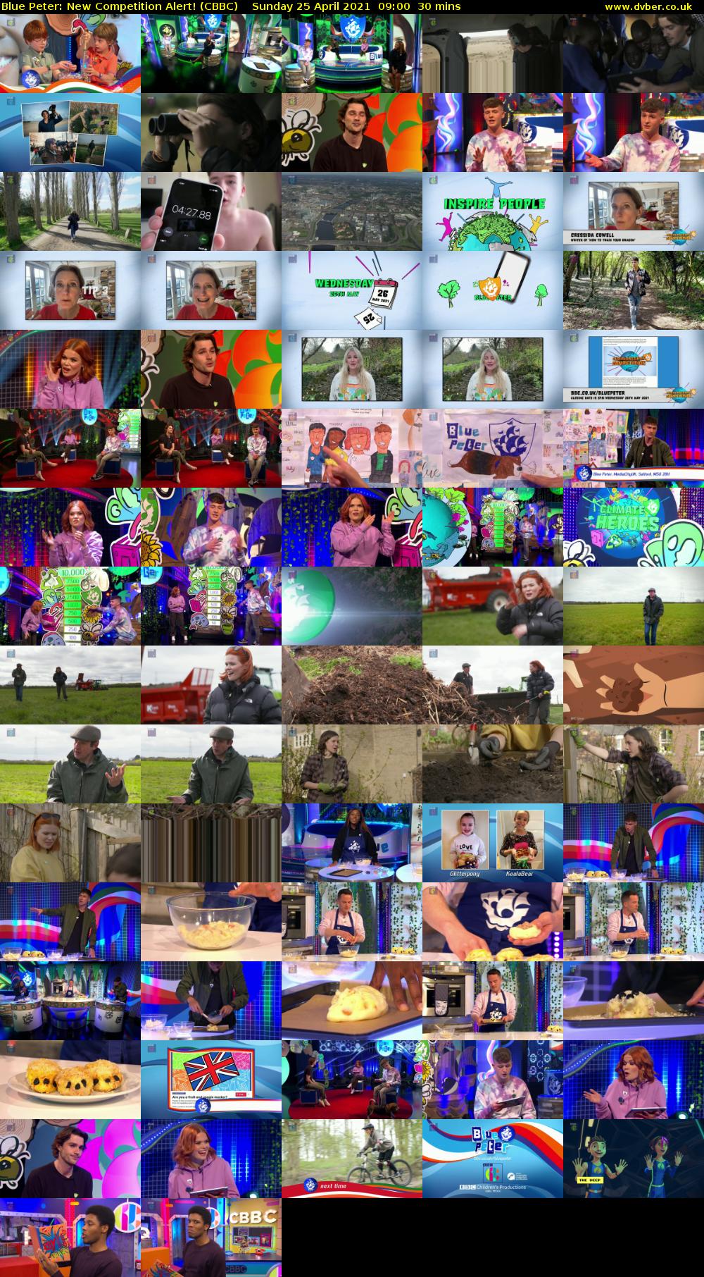 Blue Peter: New Competition Alert! (CBBC) Sunday 25 April 2021 09:00 - 09:30