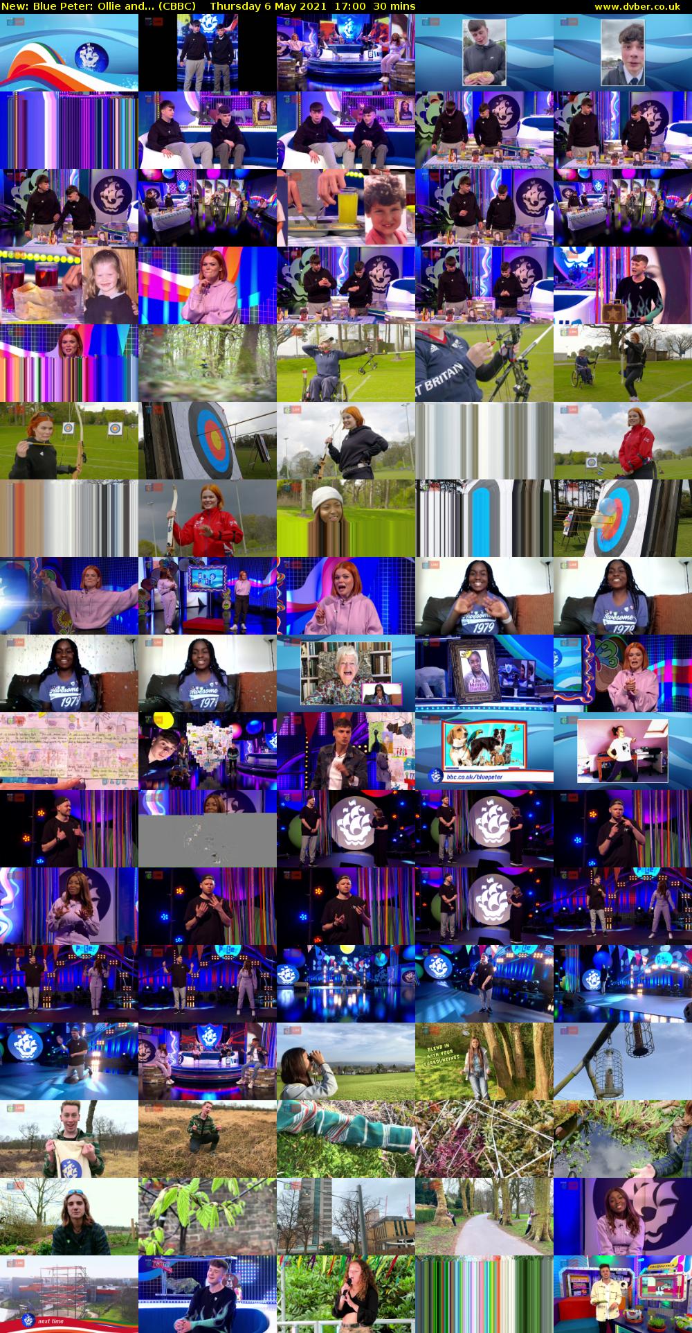 Blue Peter: Ollie and... (CBBC) Thursday 6 May 2021 17:00 - 17:30