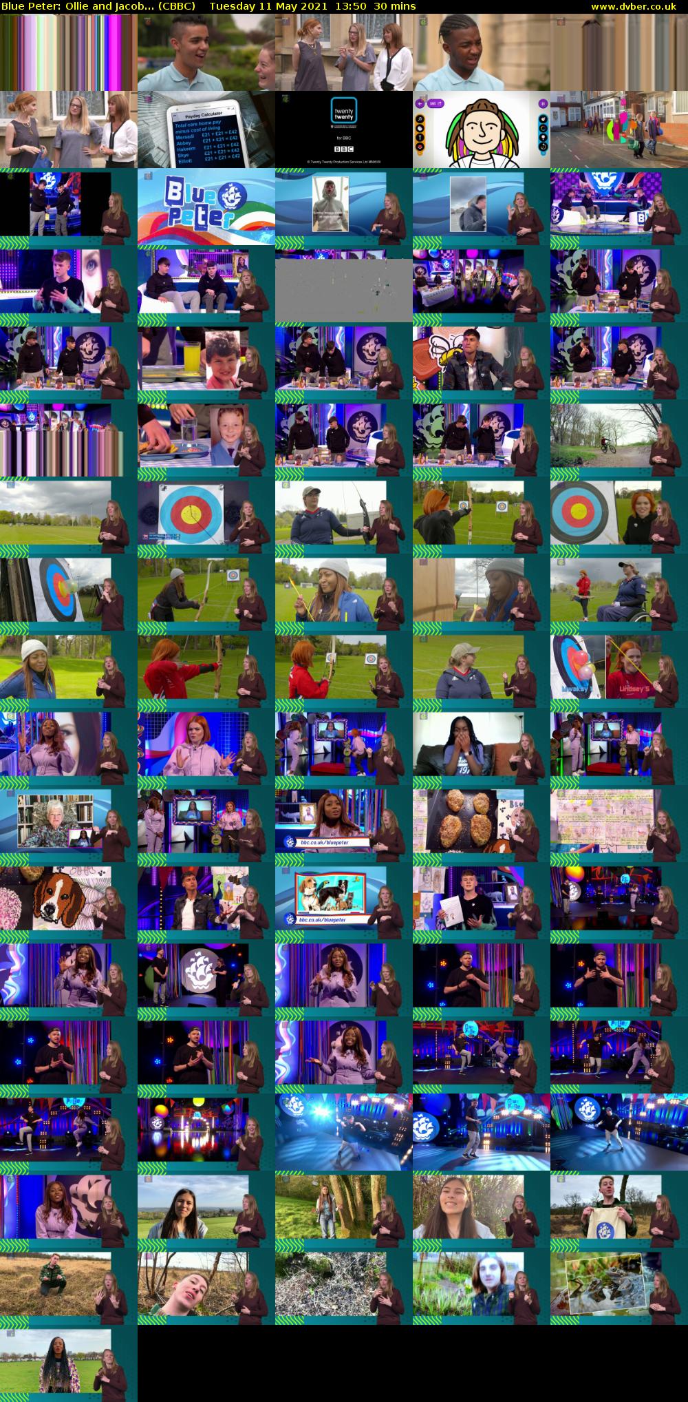 Blue Peter: Ollie and Jacob... (CBBC) Tuesday 11 May 2021 13:50 - 14:20