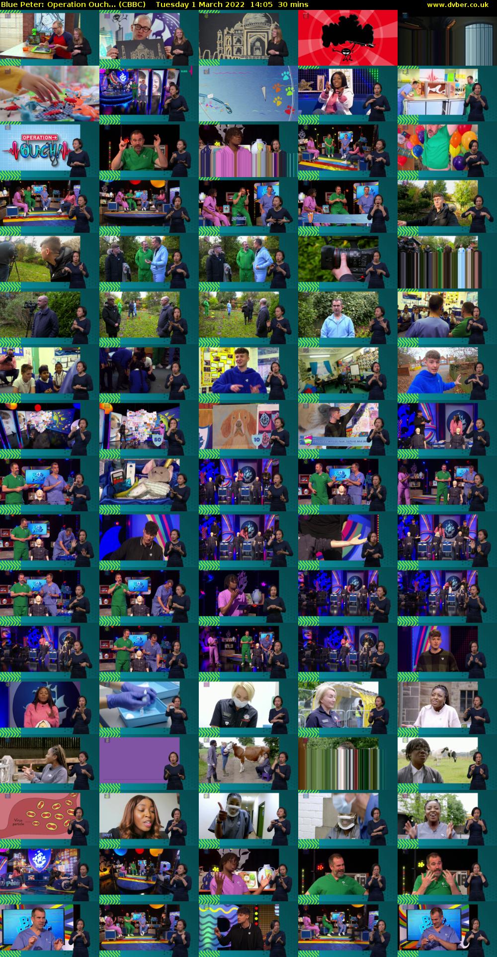 Blue Peter: Operation Ouch... (CBBC) Tuesday 1 March 2022 14:05 - 14:35