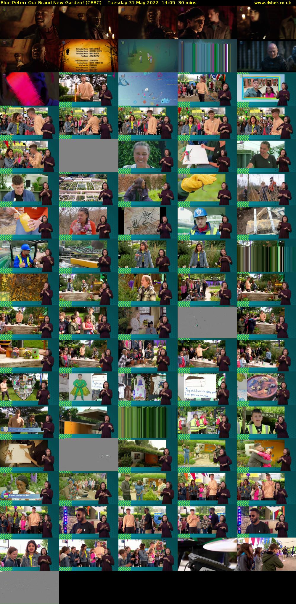 Blue Peter: Our Brand New Garden! (CBBC) Tuesday 31 May 2022 14:05 - 14:35