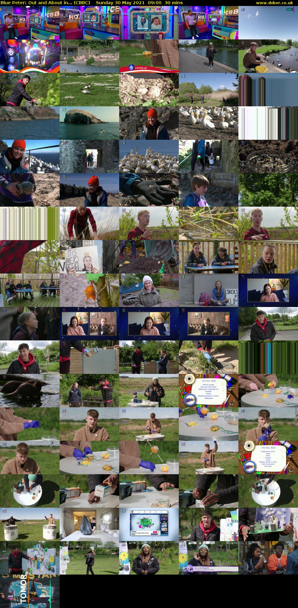 Blue Peter: Out and About in... (CBBC) Sunday 30 May 2021 09:00 - 09:30