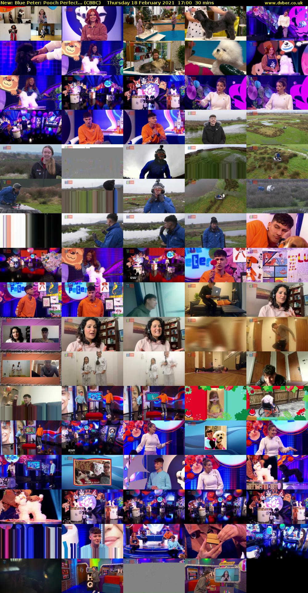 Blue Peter: Pooch Perfect... (CBBC) Thursday 18 February 2021 17:00 - 17:30