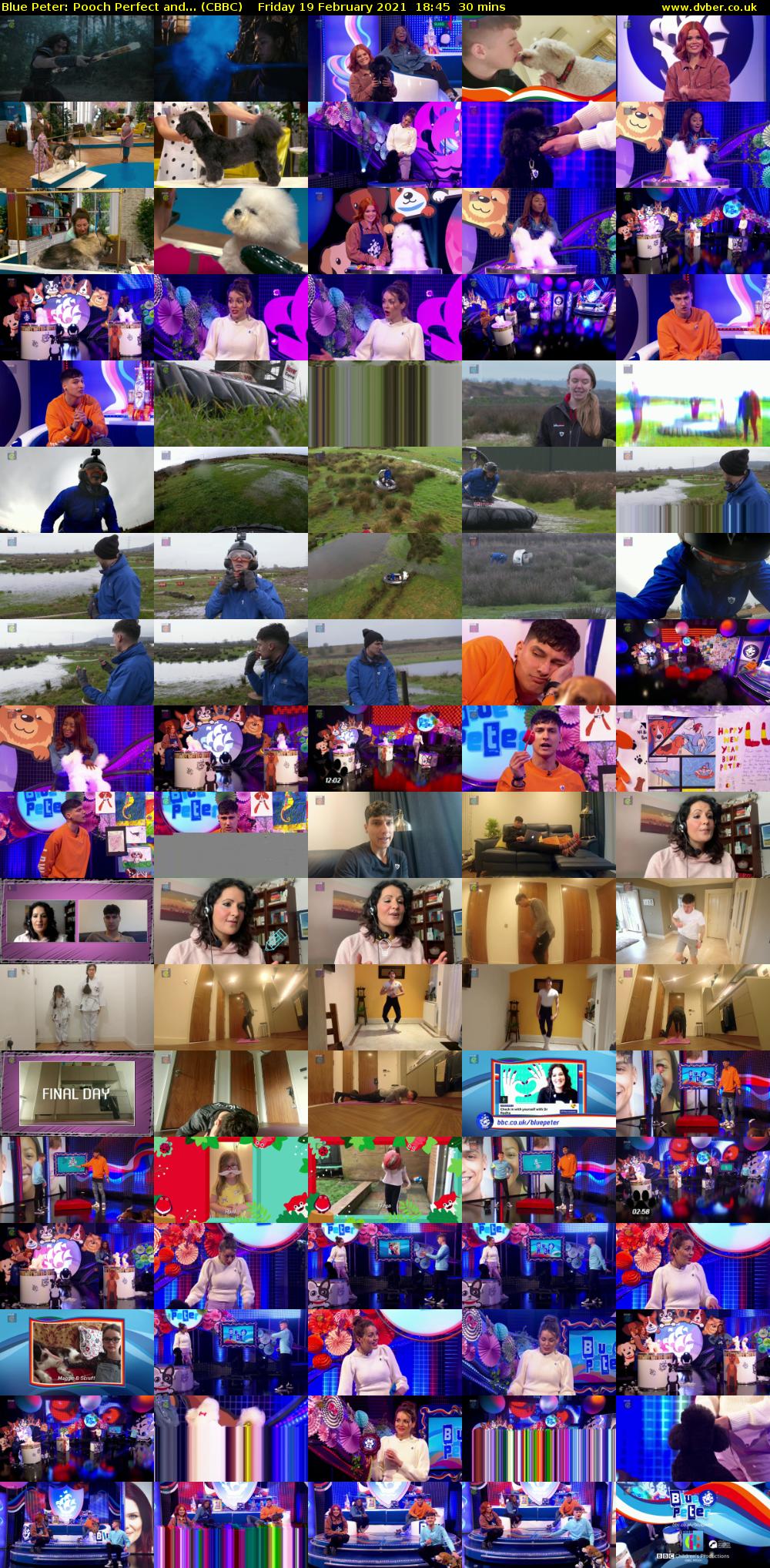 Blue Peter: Pooch Perfect and... (CBBC) Friday 19 February 2021 18:45 - 19:15