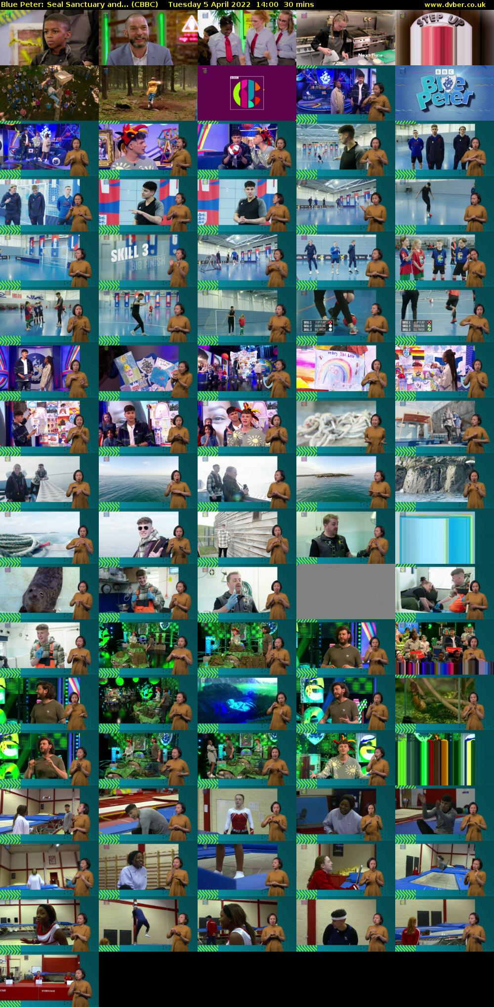 Blue Peter: Seal Sanctuary and... (CBBC) Tuesday 5 April 2022 14:00 - 14:30