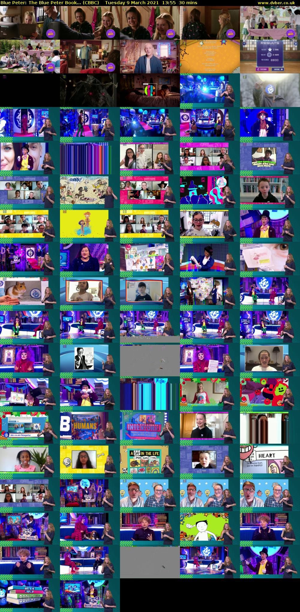 Blue Peter: The Blue Peter Book... (CBBC) Tuesday 9 March 2021 13:55 - 14:25