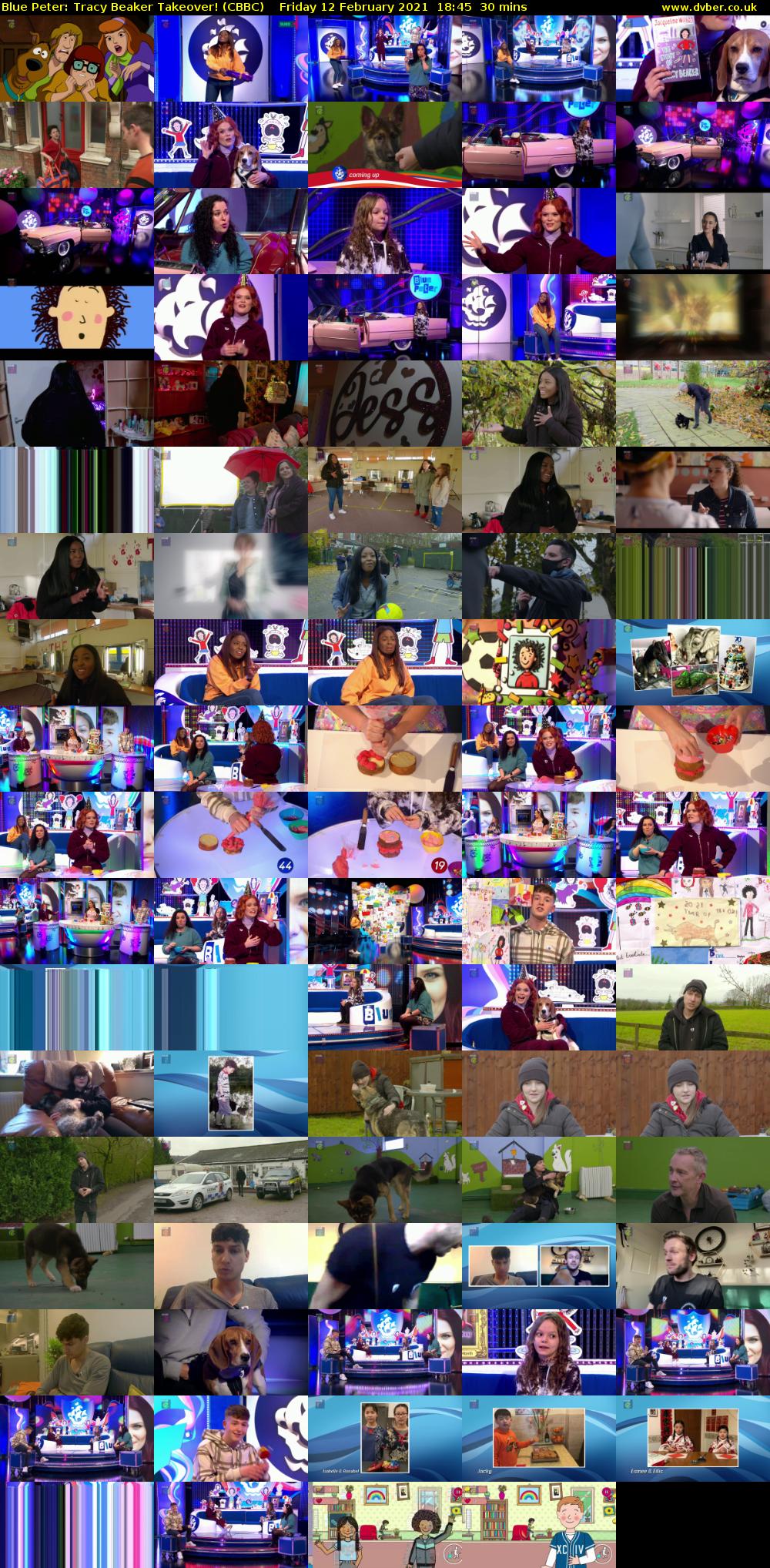 Blue Peter: Tracy Beaker Takeover! (CBBC) Friday 12 February 2021 18:45 - 19:15