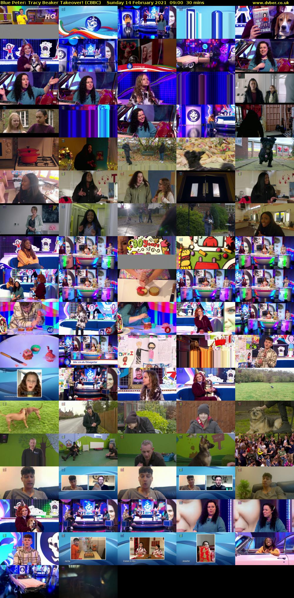 Blue Peter: Tracy Beaker Takeover! (CBBC) Sunday 14 February 2021 09:00 - 09:30