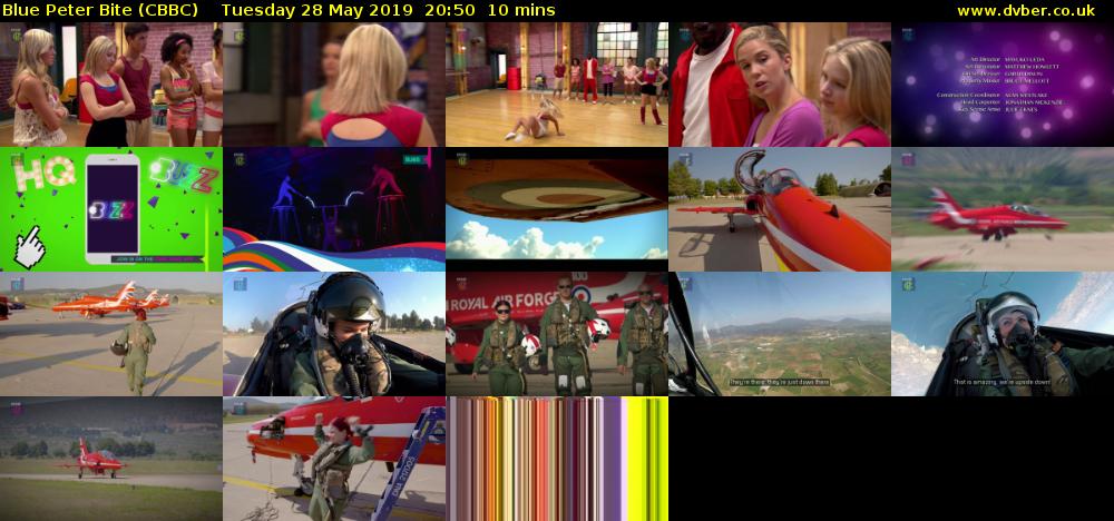 Blue Peter Bite (CBBC) Tuesday 28 May 2019 20:50 - 21:00