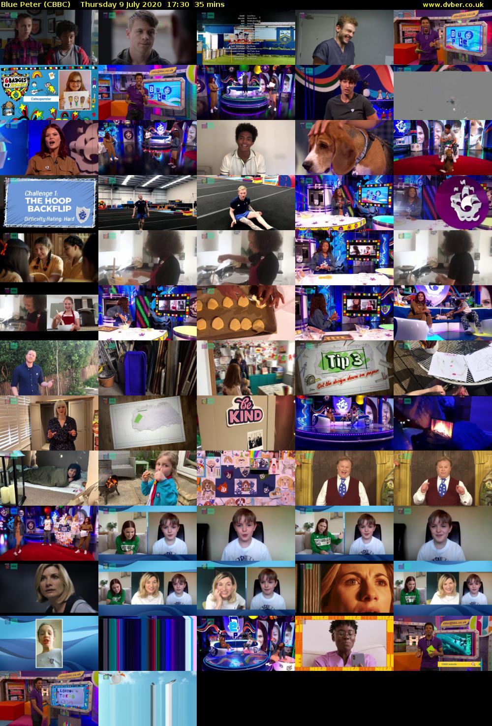 Blue Peter (CBBC) Thursday 9 July 2020 17:30 - 18:05