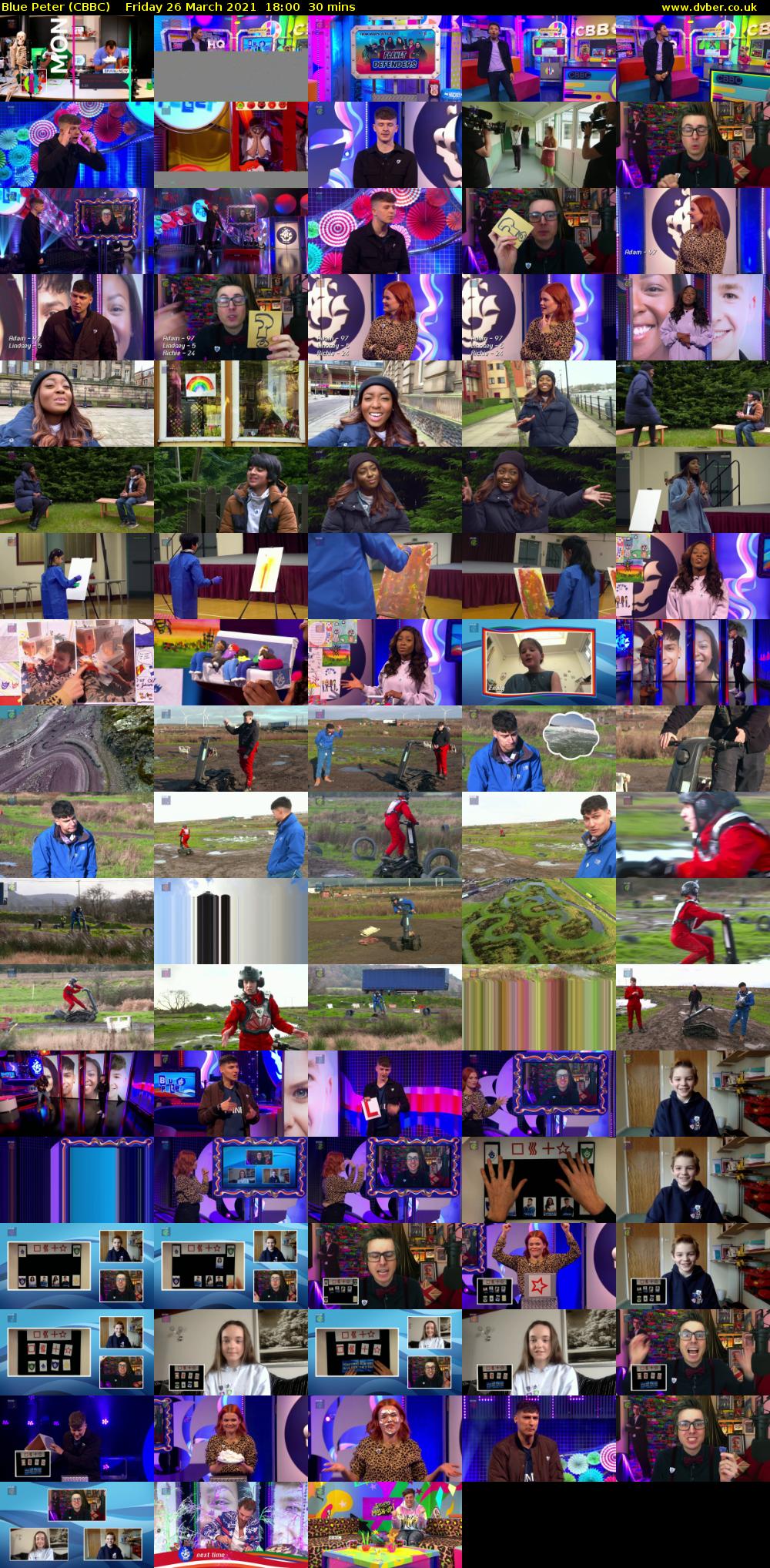 Blue Peter (CBBC) Friday 26 March 2021 18:00 - 18:30