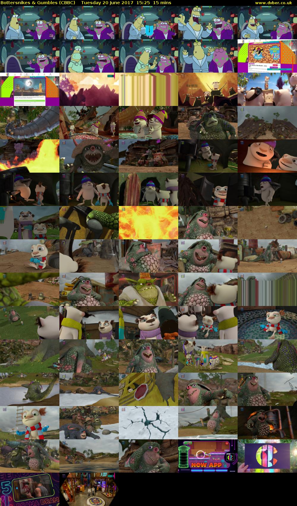 Bottersnikes & Gumbles (CBBC) Tuesday 20 June 2017 15:25 - 15:40