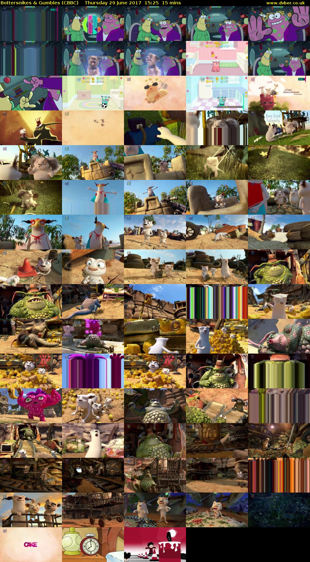 Bottersnikes & Gumbles (CBBC) Thursday 29 June 2017 15:25 - 15:40