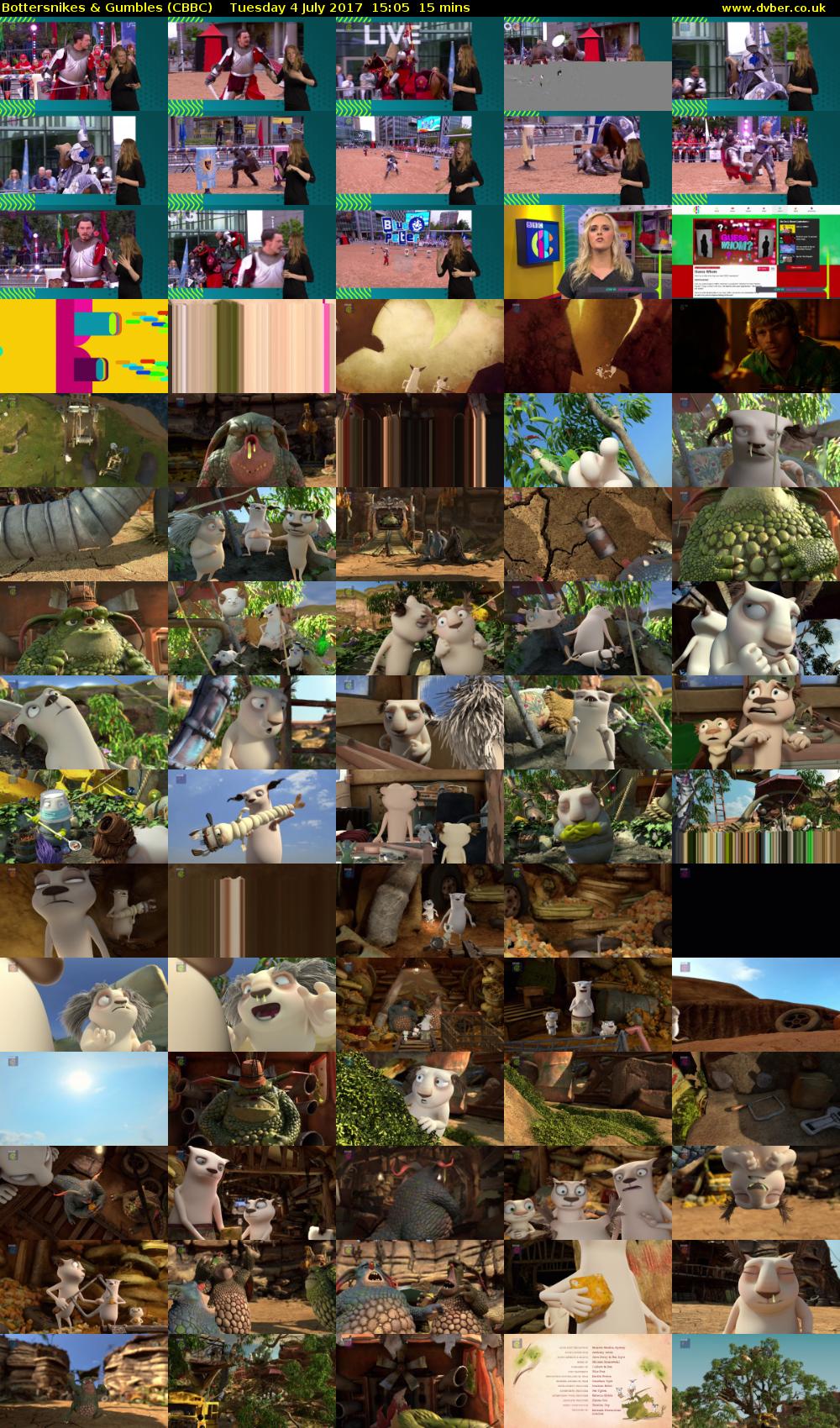 Bottersnikes & Gumbles (CBBC) Tuesday 4 July 2017 15:05 - 15:20