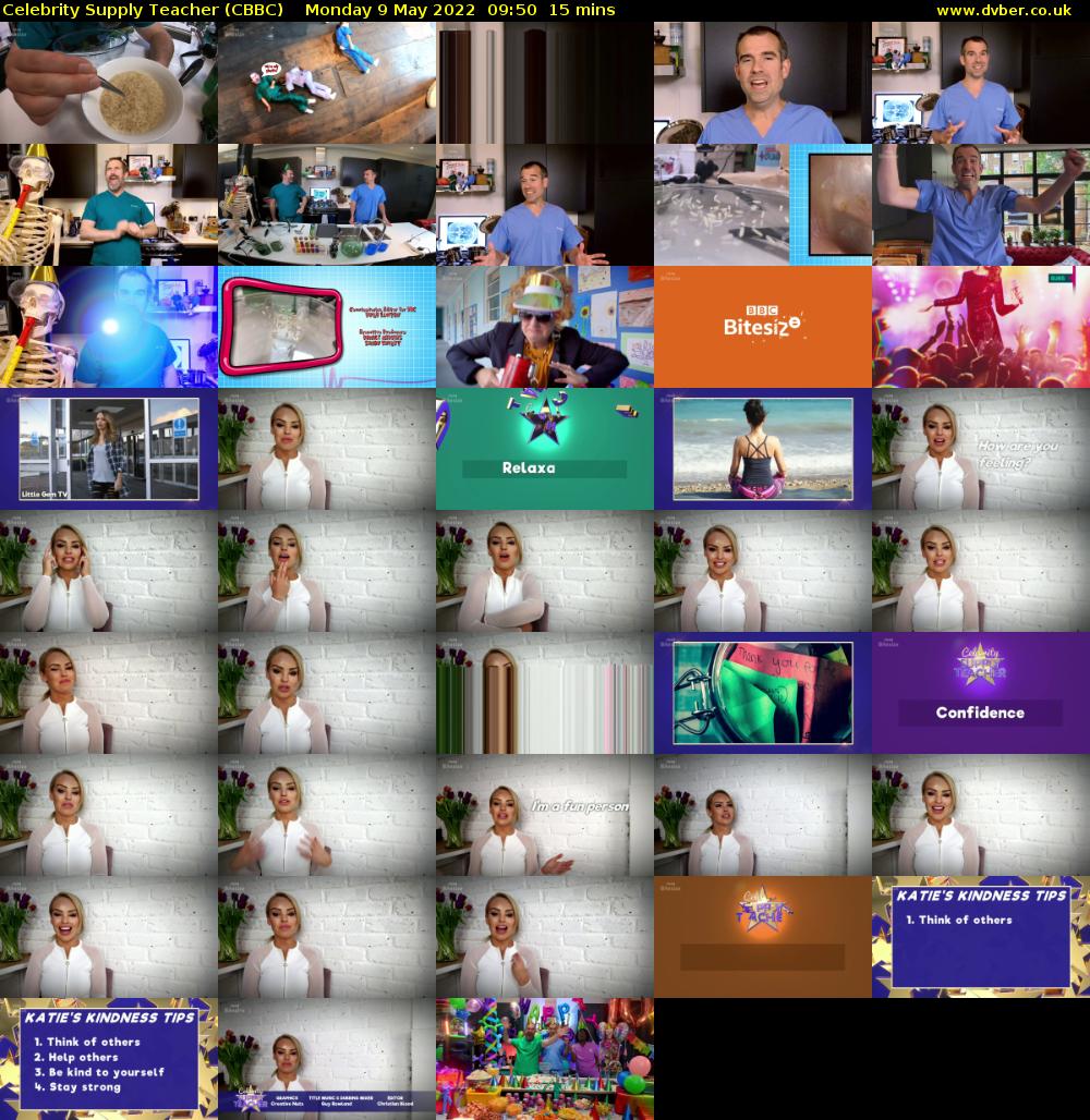 Celebrity Supply Teacher (CBBC) Monday 9 May 2022 09:50 - 10:05