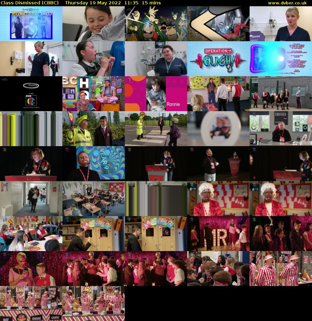 Class Dismissed (CBBC) Thursday 19 May 2022 11:35 - 11:50