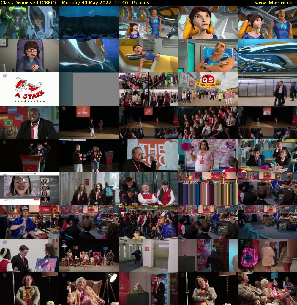 Class Dismissed (CBBC) Monday 30 May 2022 11:40 - 11:55