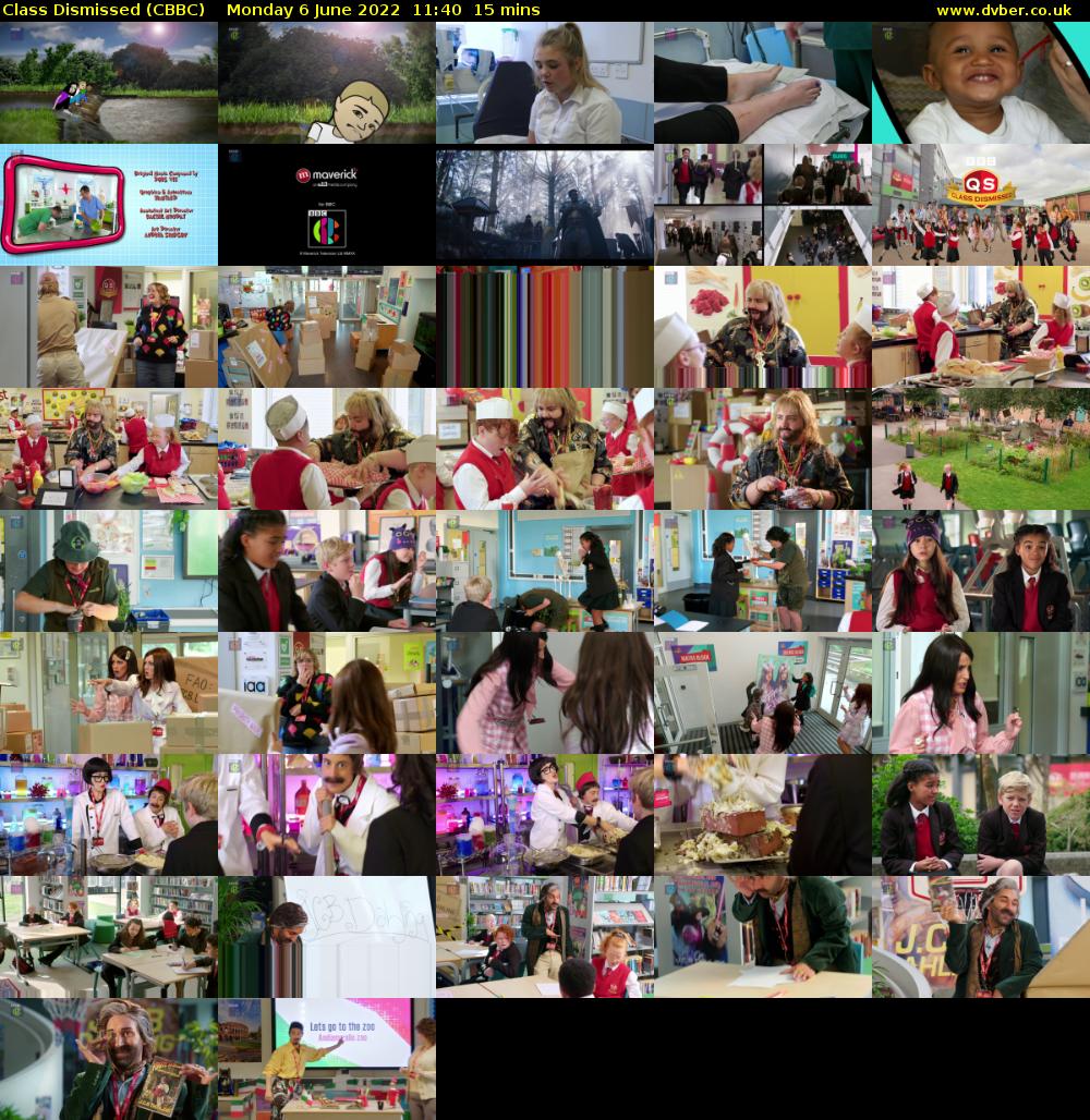 Class Dismissed (CBBC) Monday 6 June 2022 11:40 - 11:55